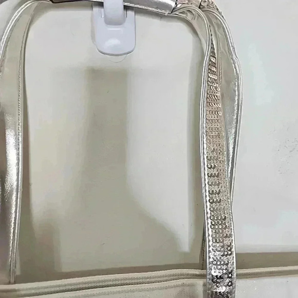 Victoria's Secret Tote bag Gold Sparkle. Nwt - Picture 6 of 6
